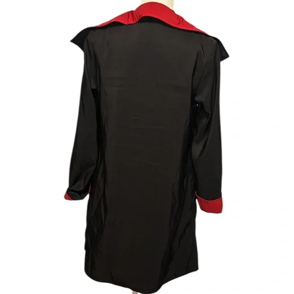 Black & Red Reversible Coat - Picture 4 of 4